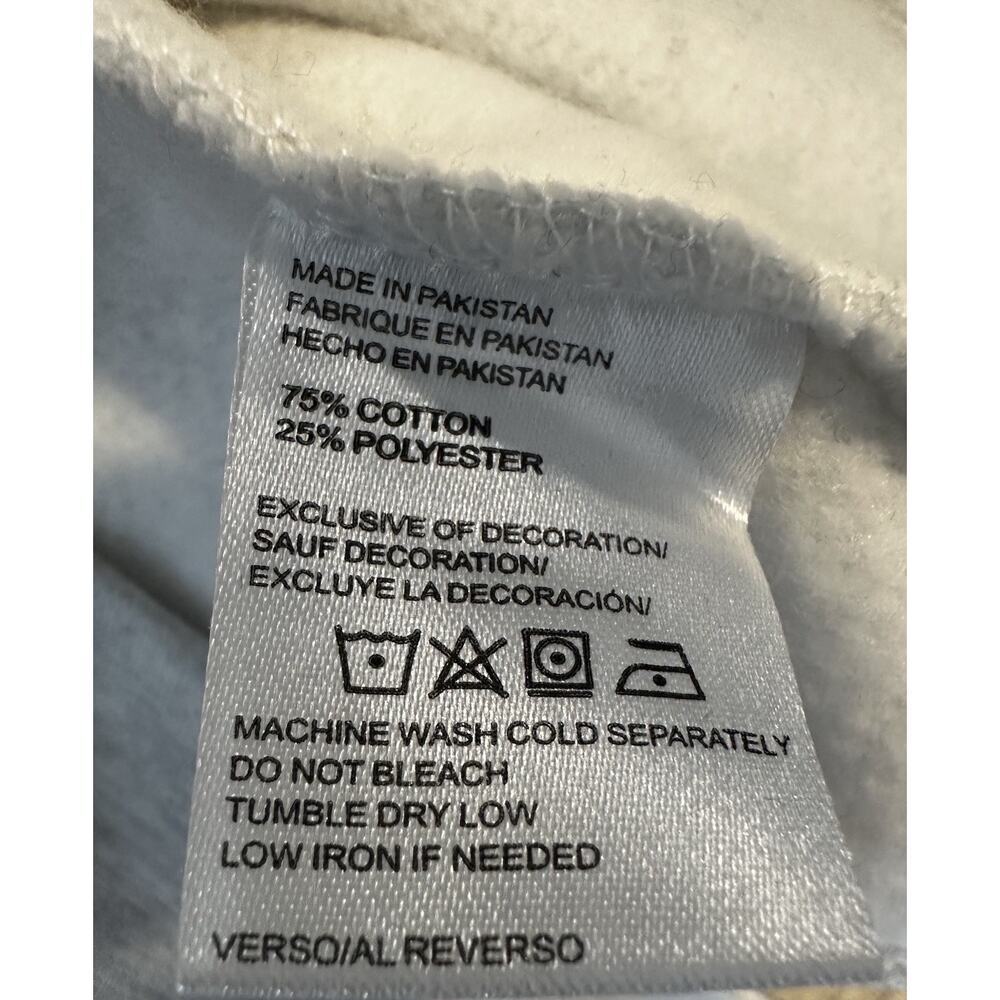 Pacific & Co MATCHA Sweatshirt Oatmeal Gray Green Graphic Pullover Unisex M - Picture 8 of 8